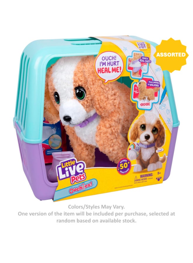 Little Live Pets Ouchies Interactive Plush Toy Playset (Assorted) - Image 1